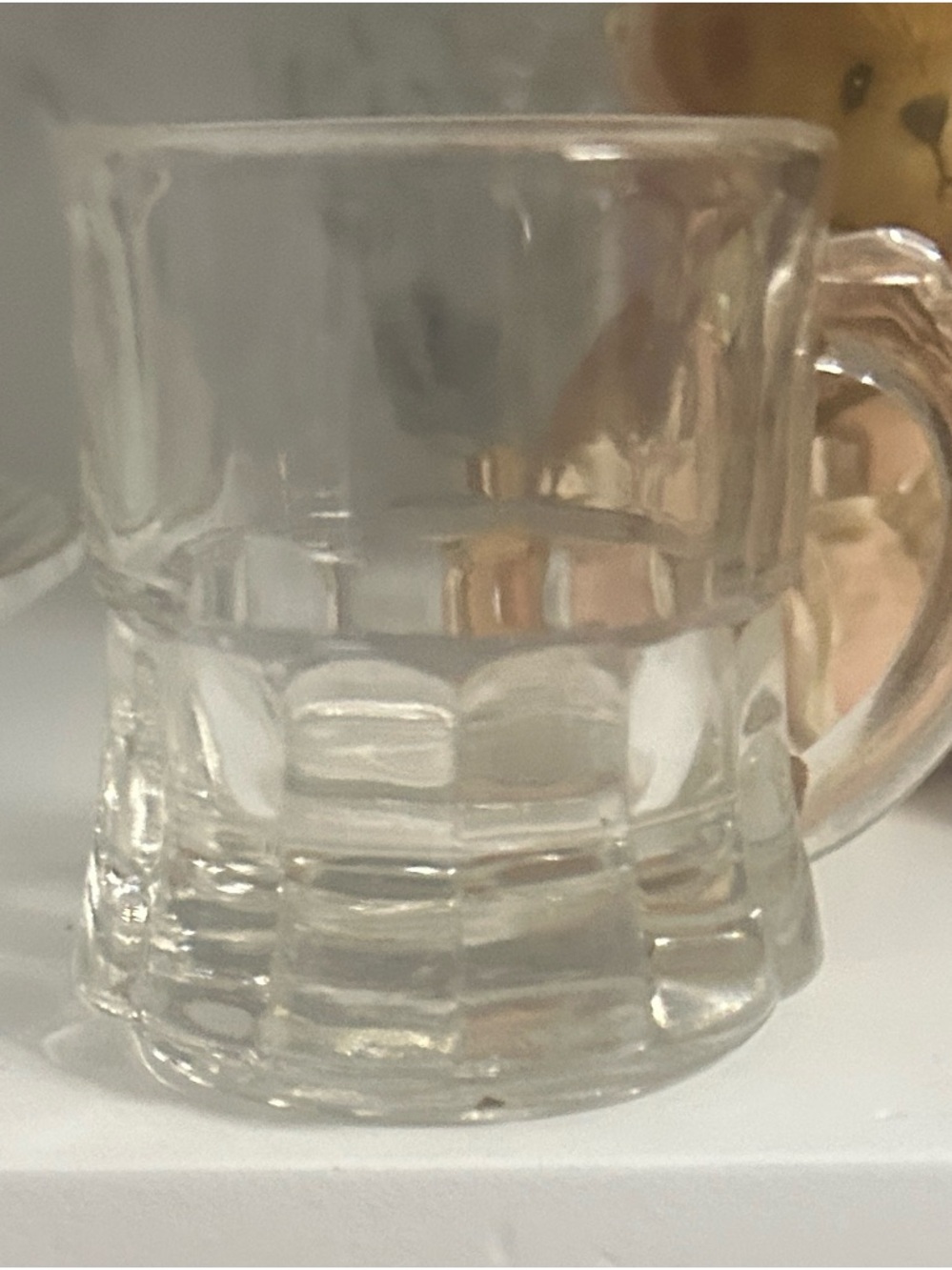 Federal beer mug shot glass